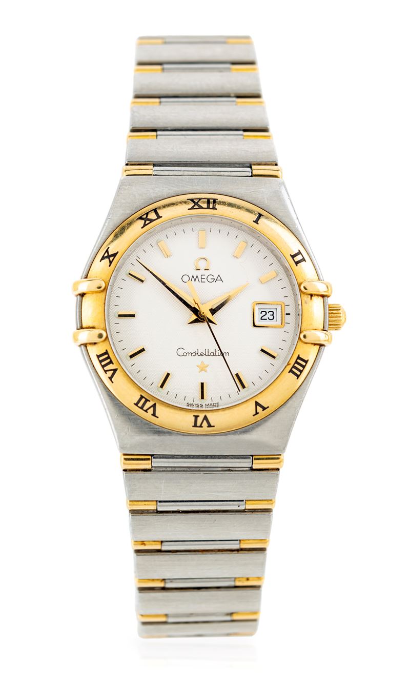 Omega Constellation My Choice (6551/863) - Orologio da polso al quarzo con datario da donna con c...