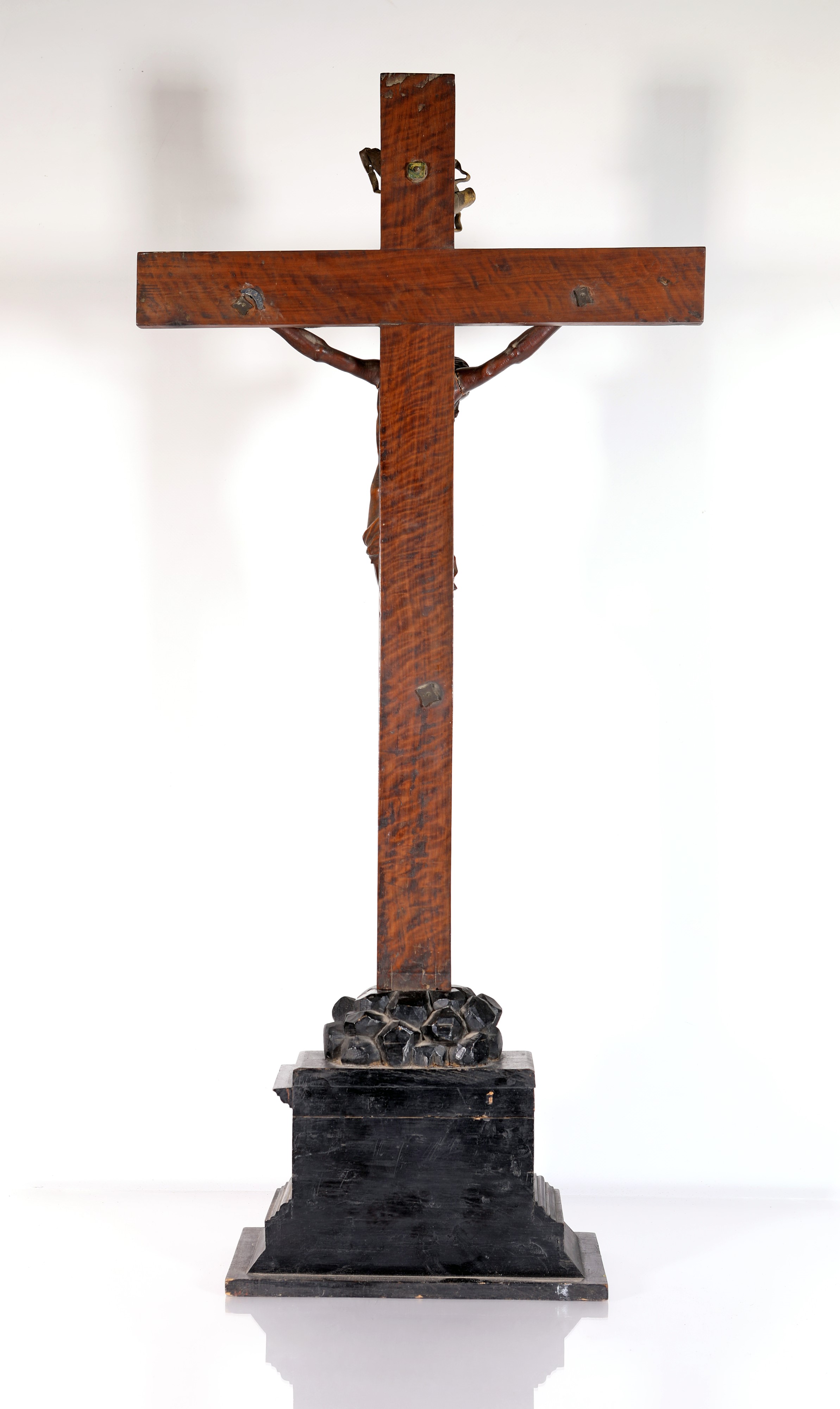 Crocifisso da altare in bosso, primo quarto del XVIII secolo