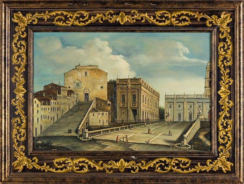 Pittore del XX Secolo - Vedute di Roma