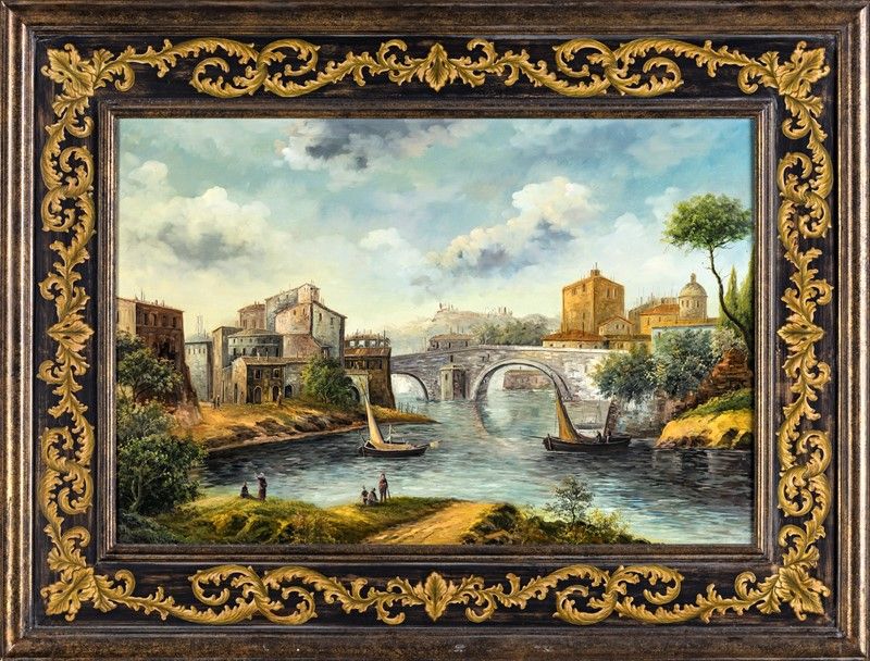 Pittore del XX Secolo - Vedute di Roma