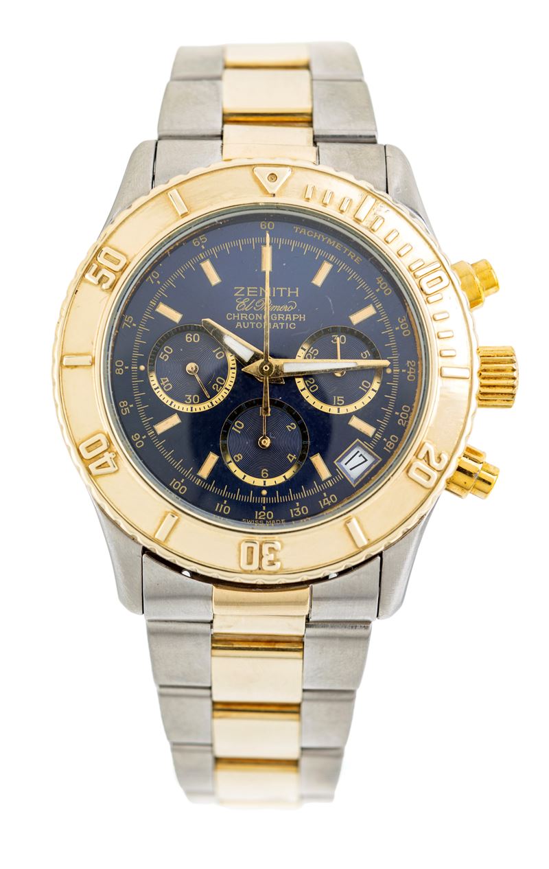 Zenith El Primero De Luca, Cronografo in Oro e Acciaio