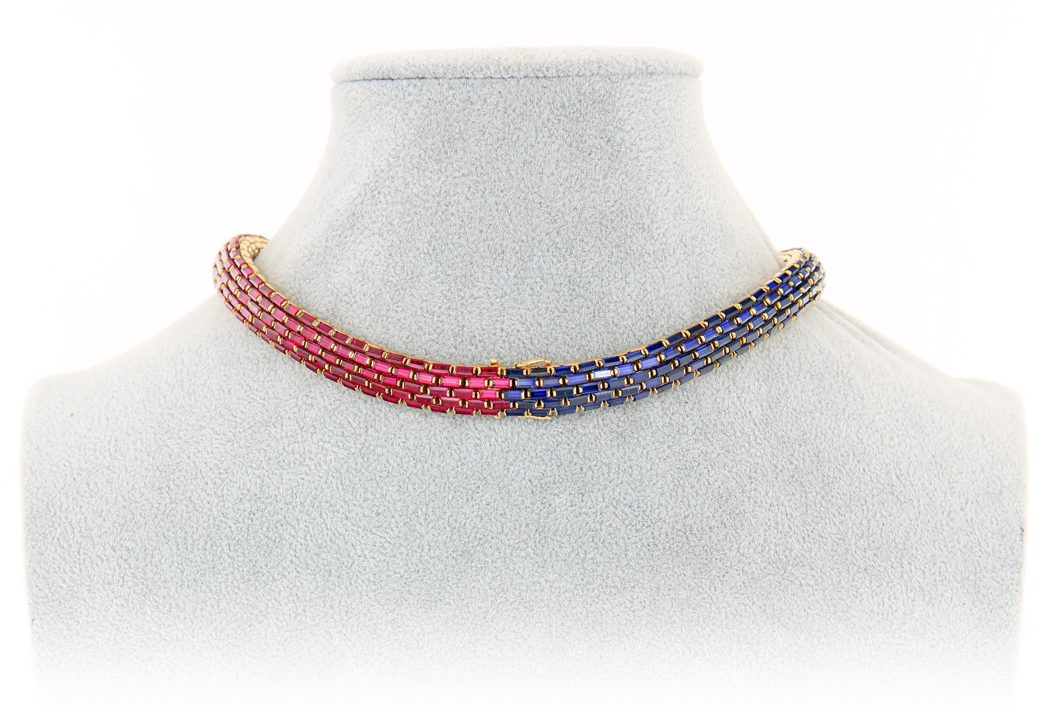 Illario, Gruppo di Tre Bracciali in Oro a Maglie " Serpente "