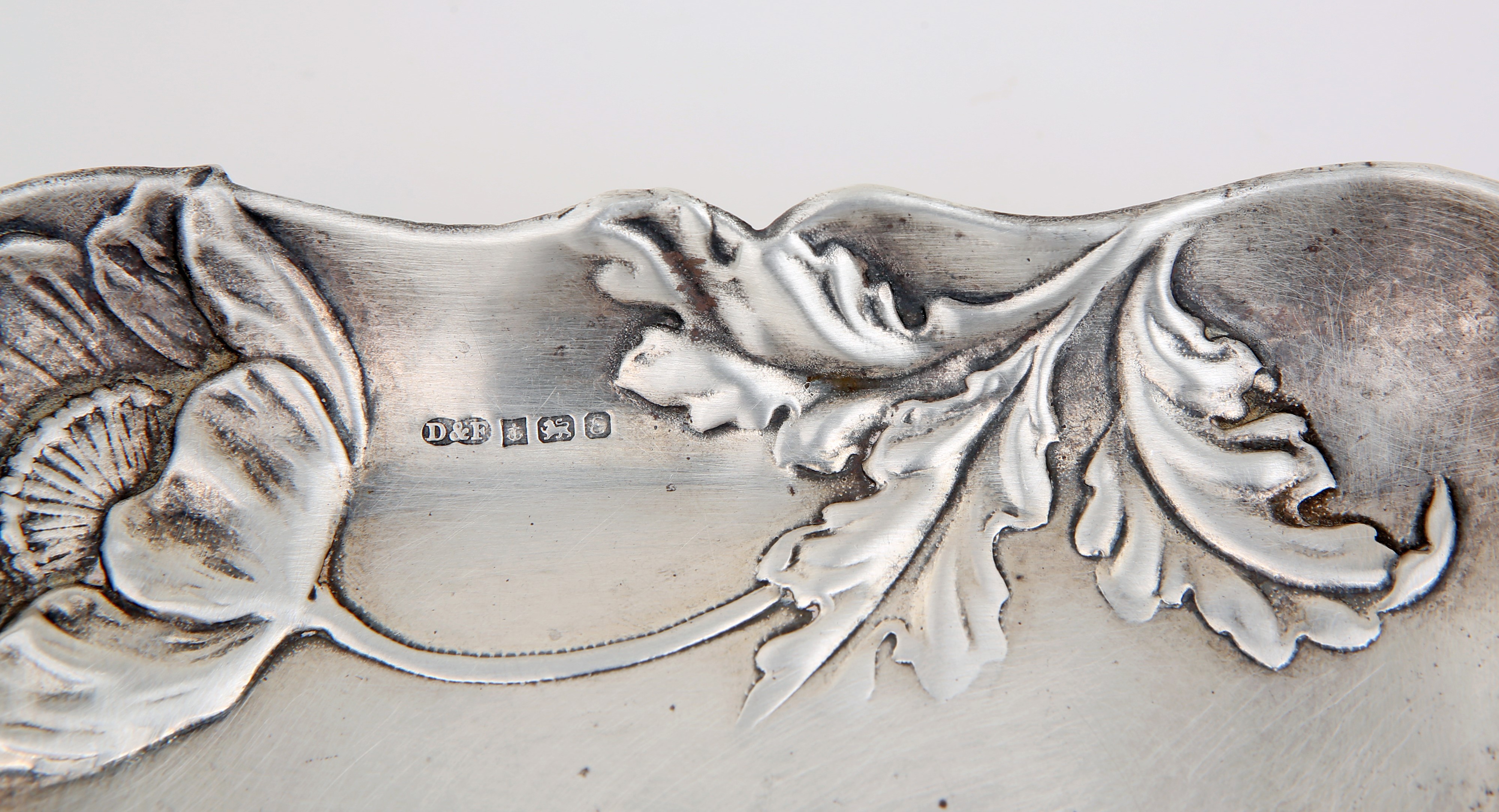 Svuota Tasche in Argento, Birmingham 1892