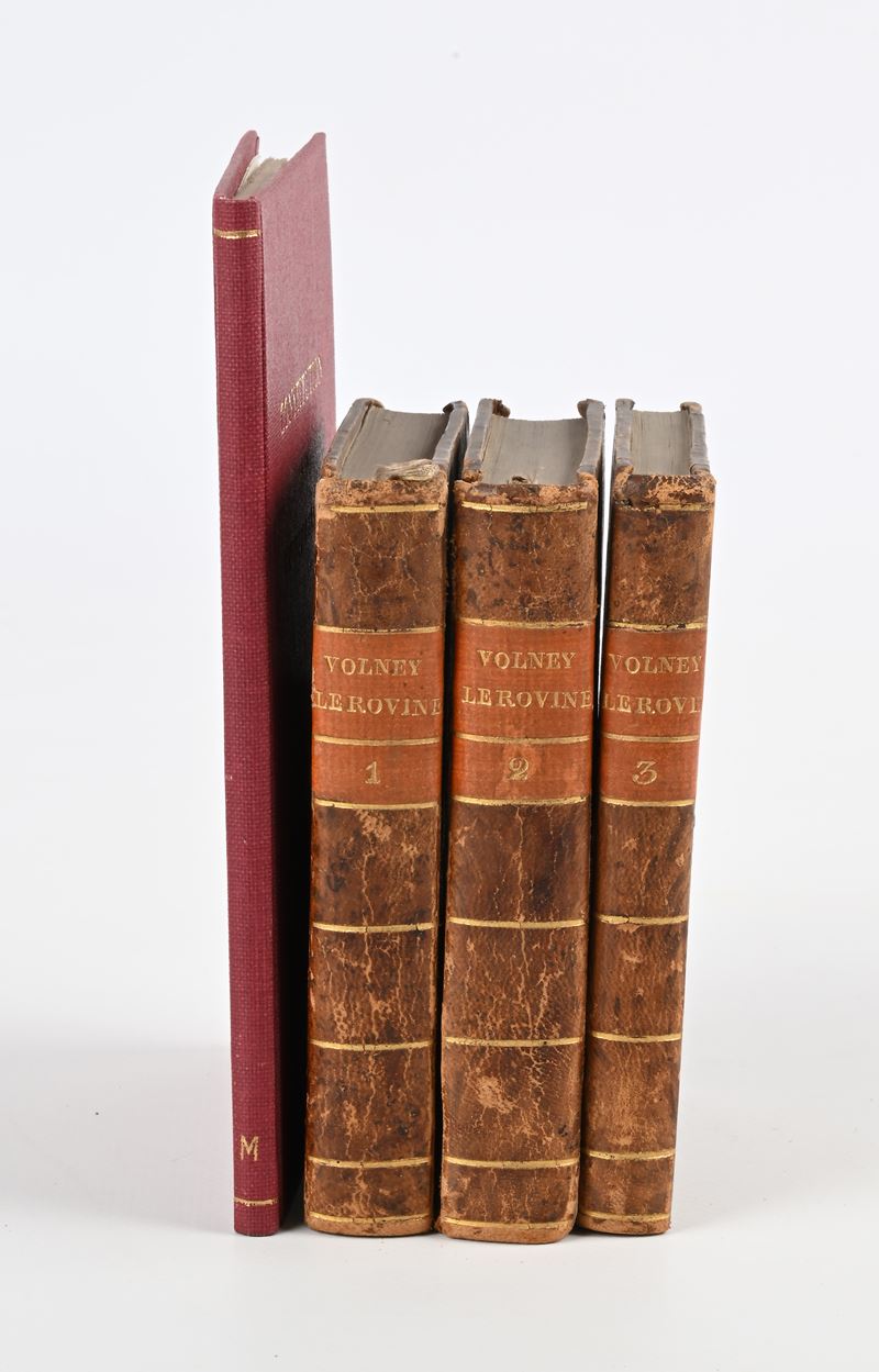 Constantin-François de Chasseboeuf comte de Volney - Le rovine ossia Meditazioni sulle rivoluzion...