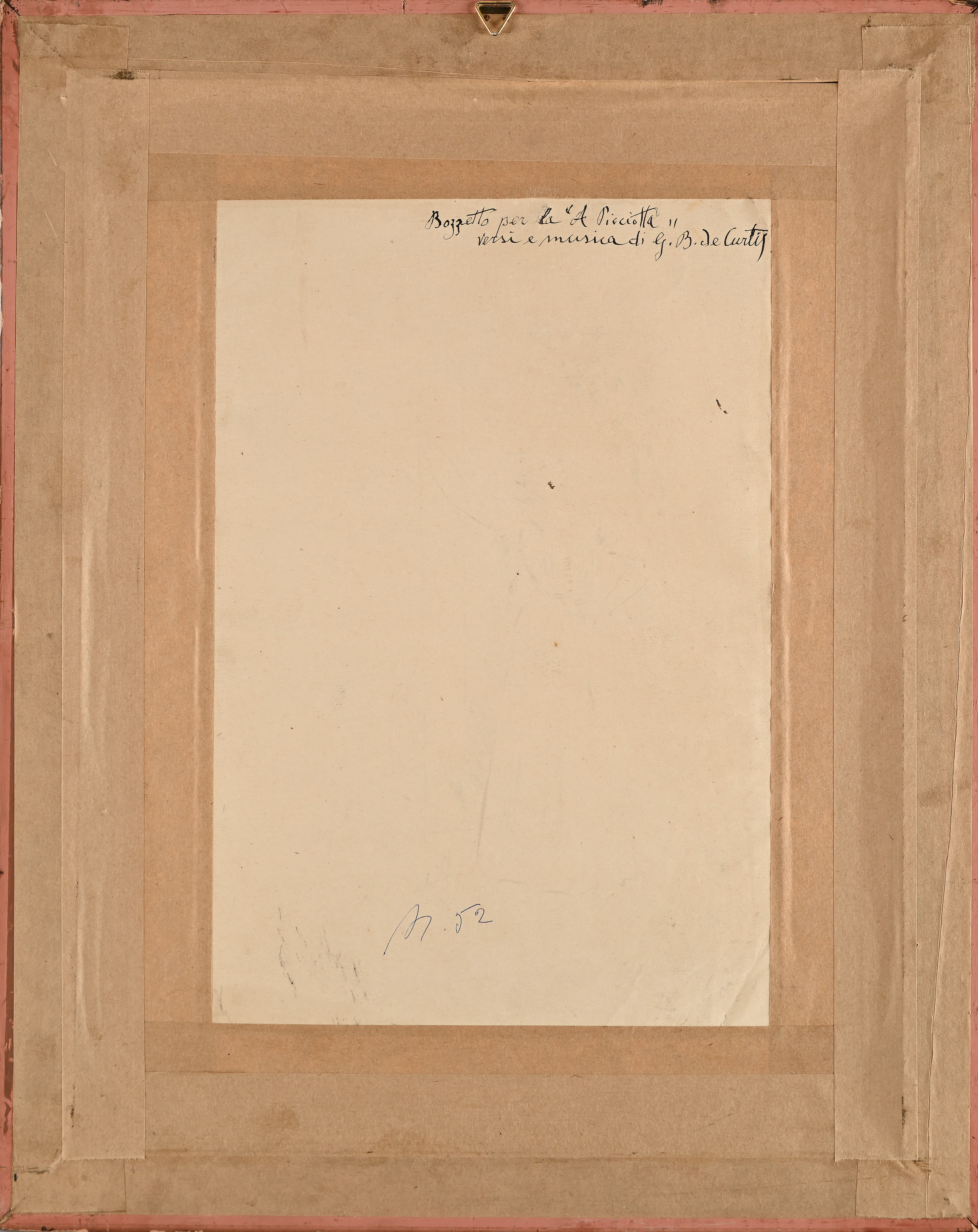Pietro Scoppetta - Bozzetto per la 'a Picciotta'