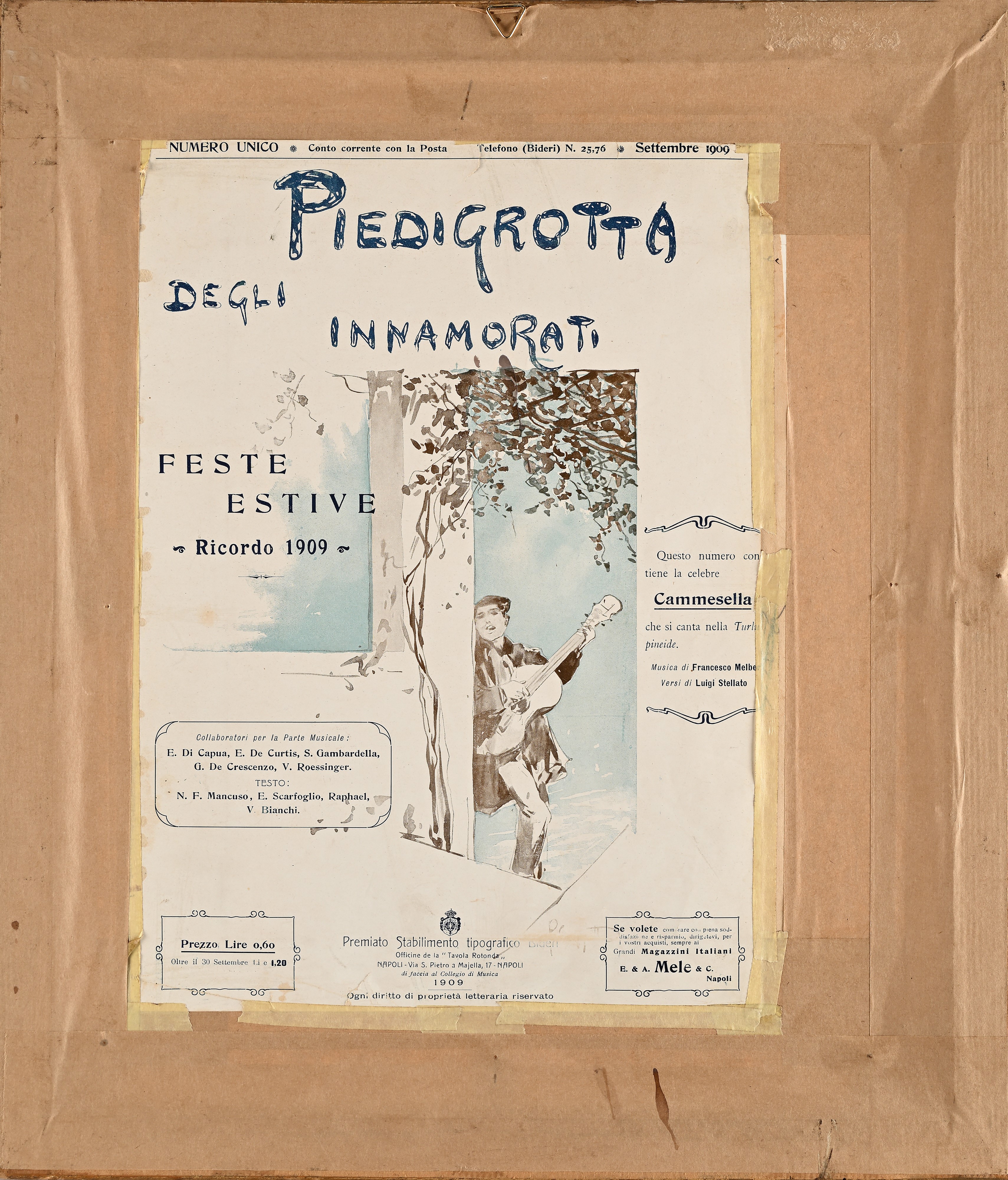 Pietro Scoppetta - 'piedigrotta degli Innamorati'