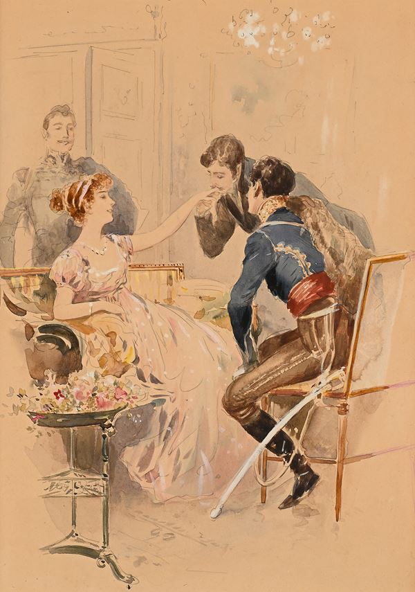 Pietro Scoppetta - Il baciamano