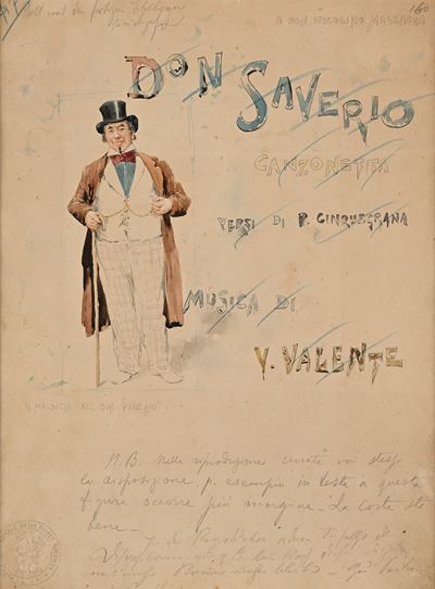 'don Saverio, Canzonetta'