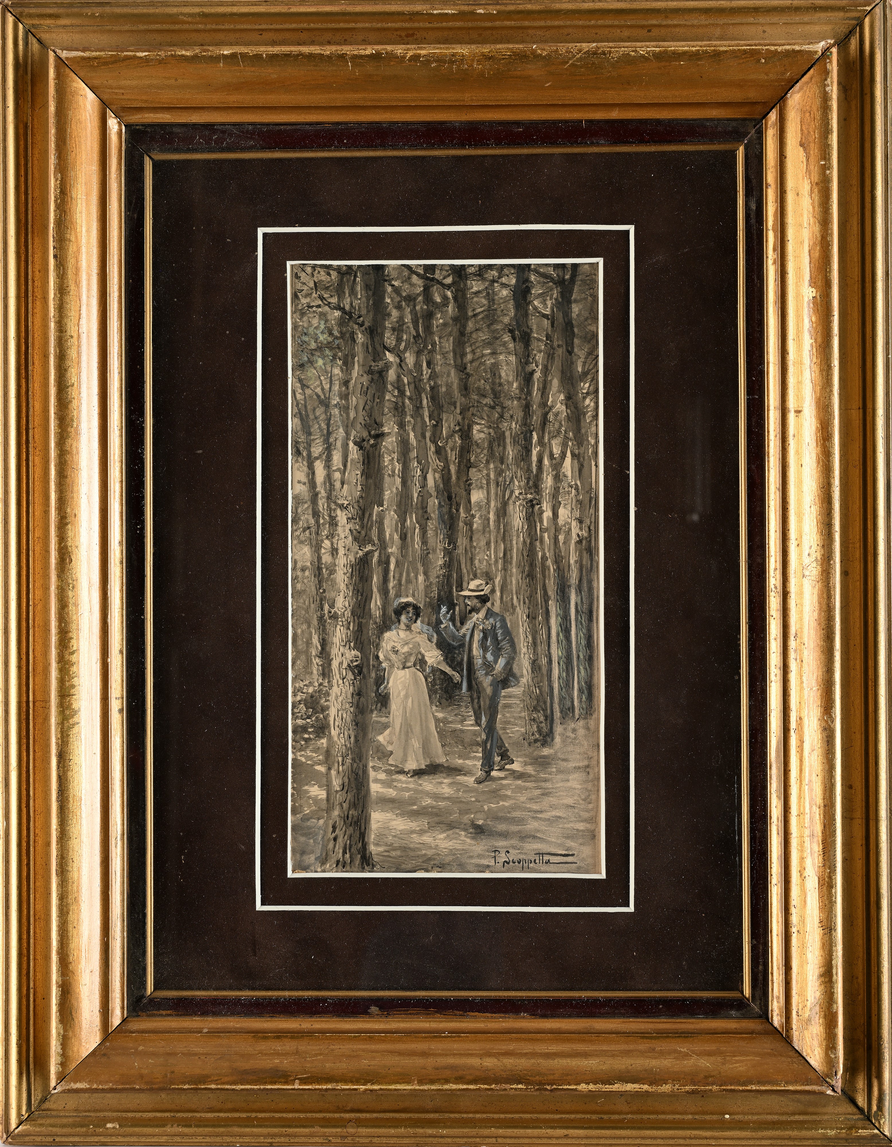 Pietro Scoppetta - La Passeggiata nel Bosco