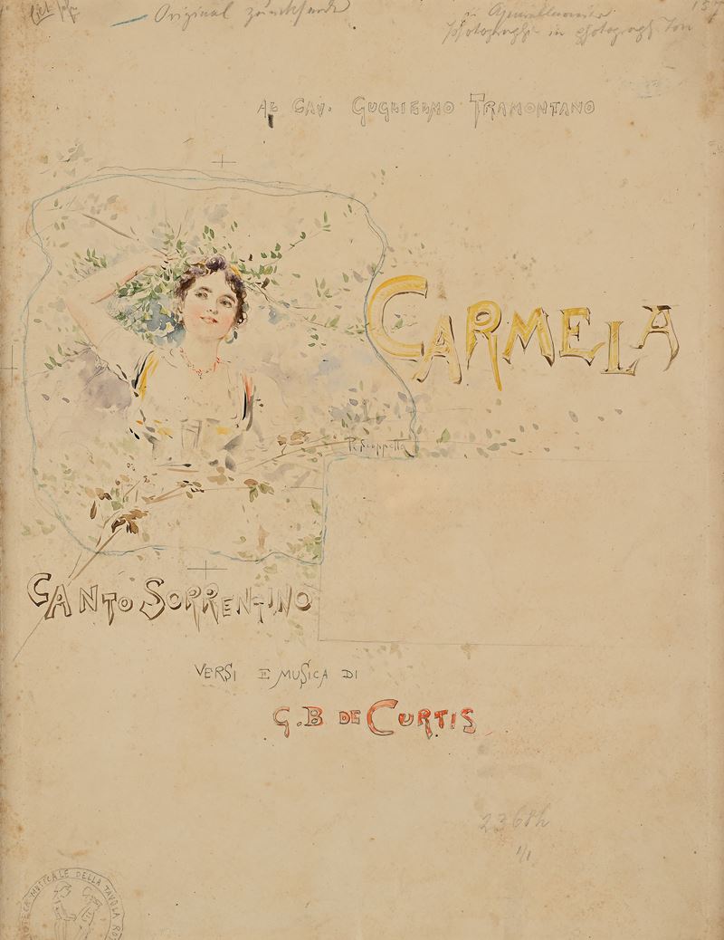 Pietro Scoppetta - 'carmela, Canto Sorrentino'