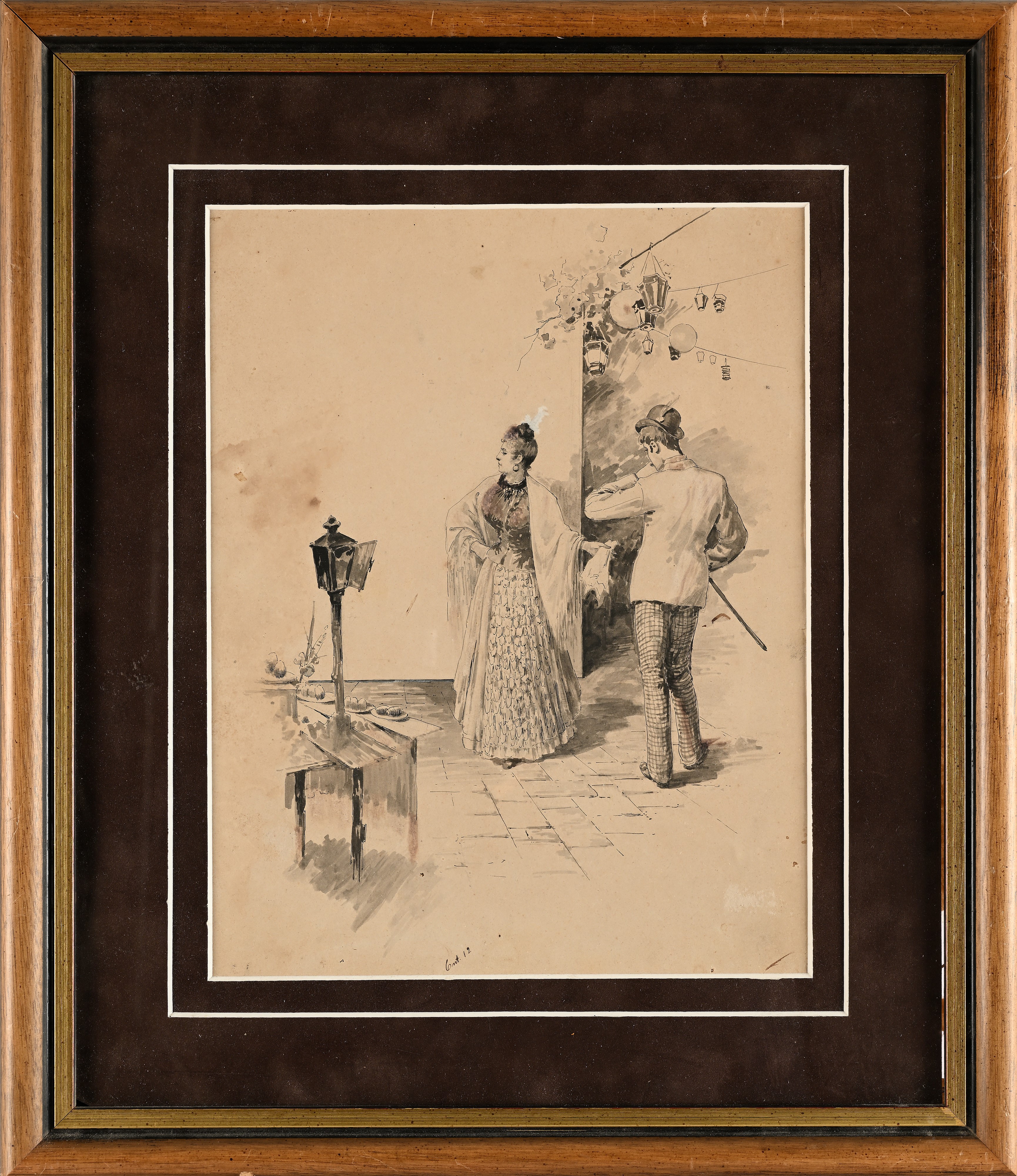Pietro Scoppetta - Disegno per la Copertina della Canzone 'lariulà'