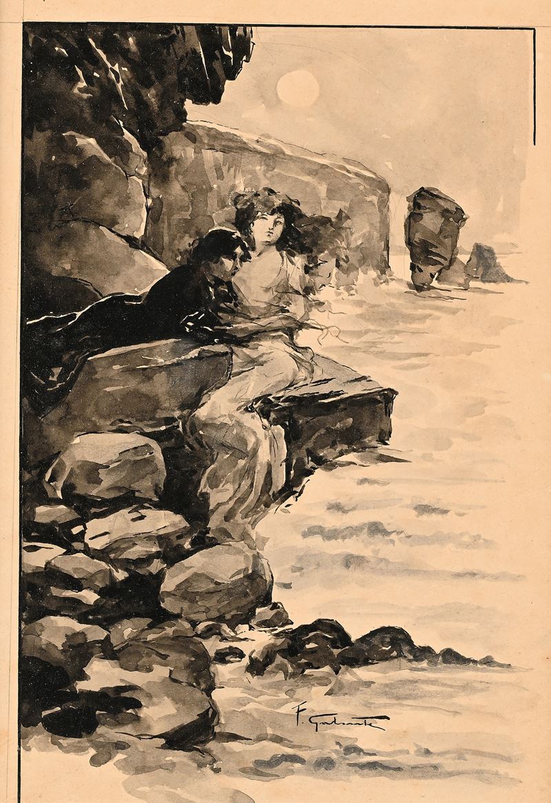 Francesco Galante - Tavola per un' Illustrazione
