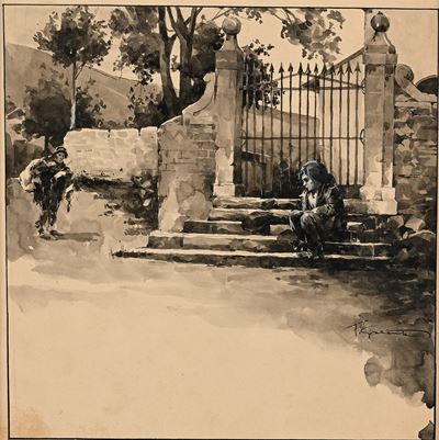Tavola per Illustrazione di ‘racconti della Steppa’