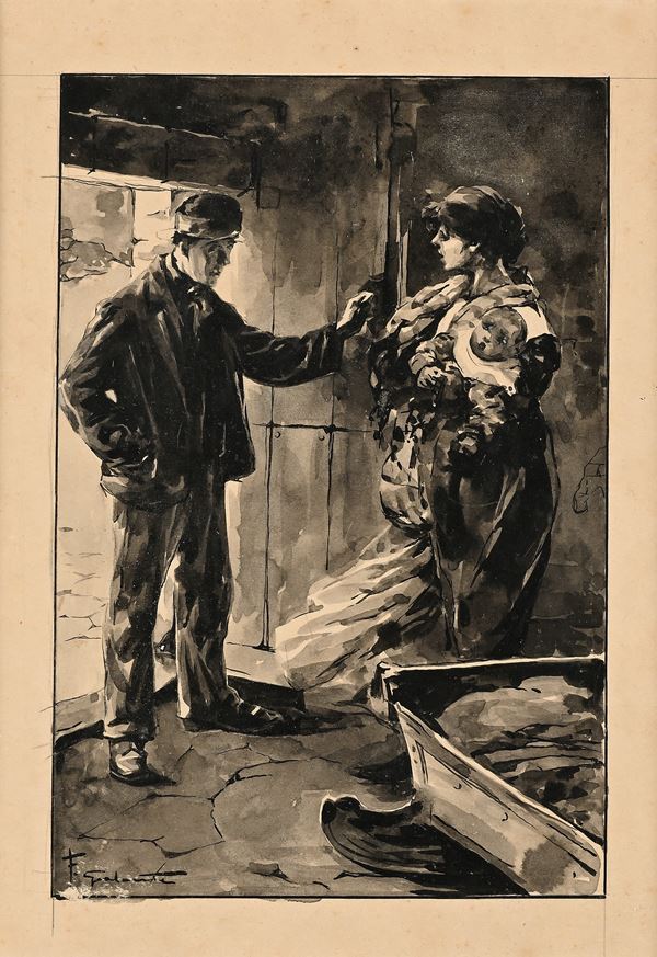 Tavola per illustrazione di ‘Racconti della Steppa’