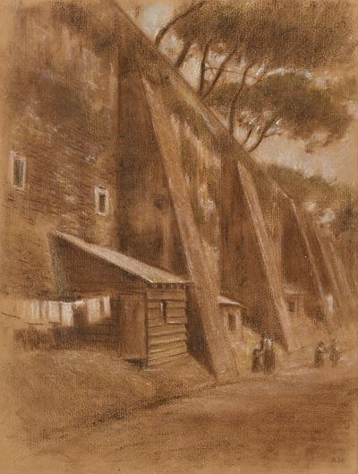 Roma, al Muro Torto, 1910 Circa