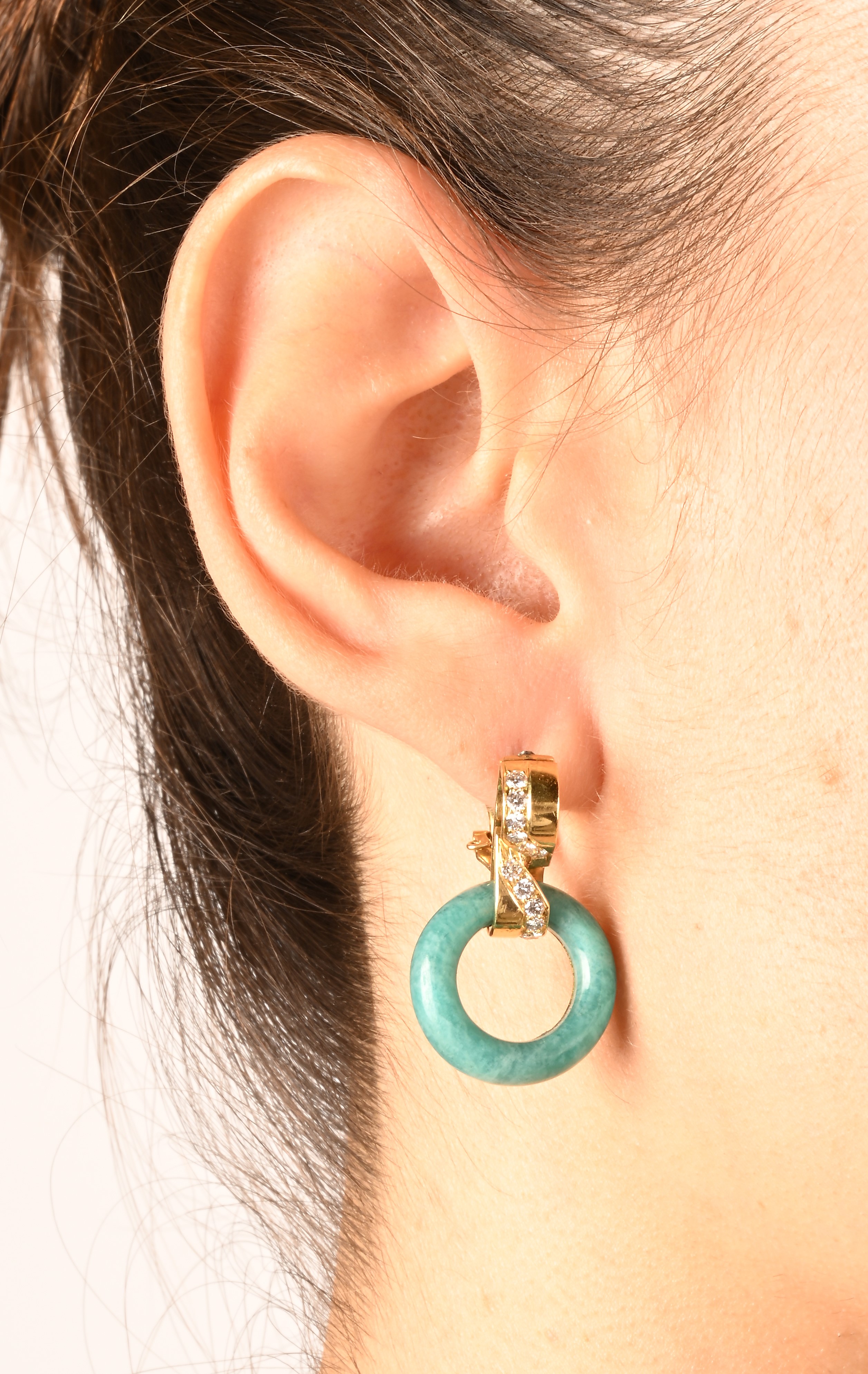 Anello in Oro, Diamanti e Perla South Sea