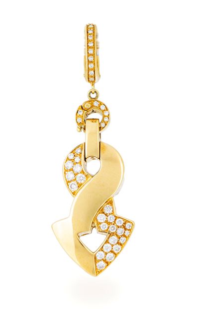 Bulgari, Collezione Enigma, Pendente in Oro e Brillanti