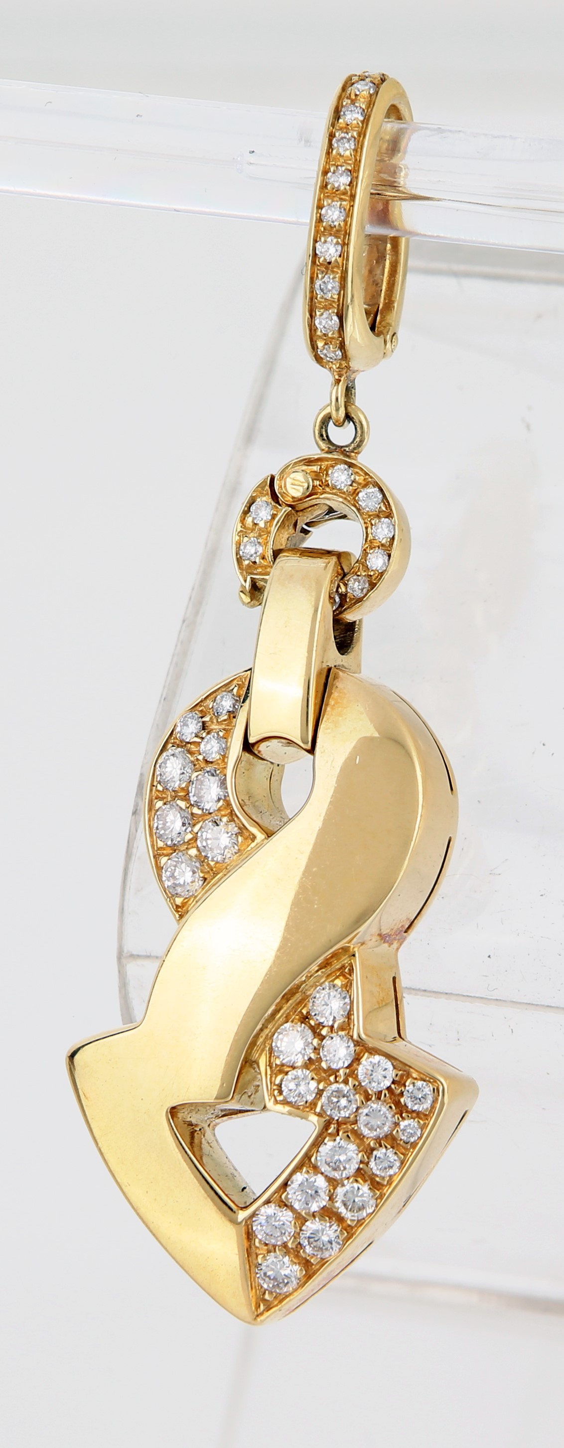 Bulgari, Collezione Enigma, Pendente in Oro e Brillanti