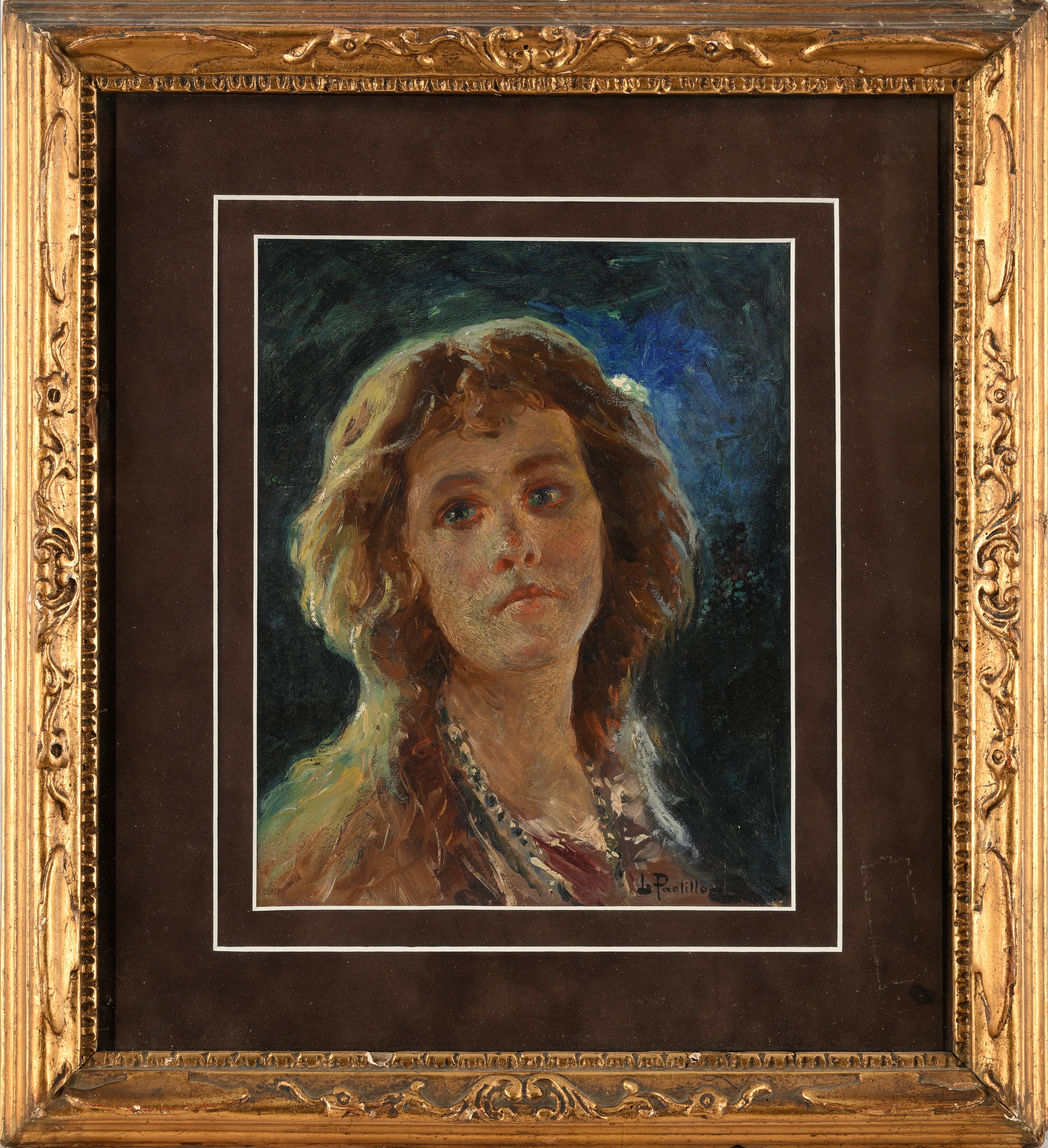Luigi Paolillo - Ritratto di Giovane Donna