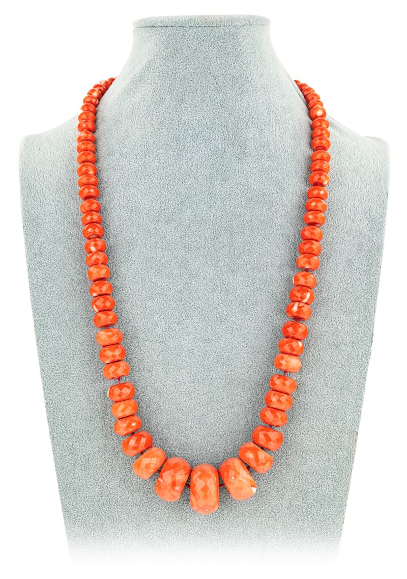 Collana in Corallo e Oro