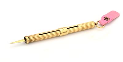 Piccolo Specillo Vintage in Metallo Placcato in Oro Giallo