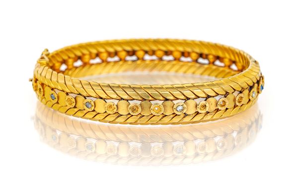 Bracciale in oro giallo