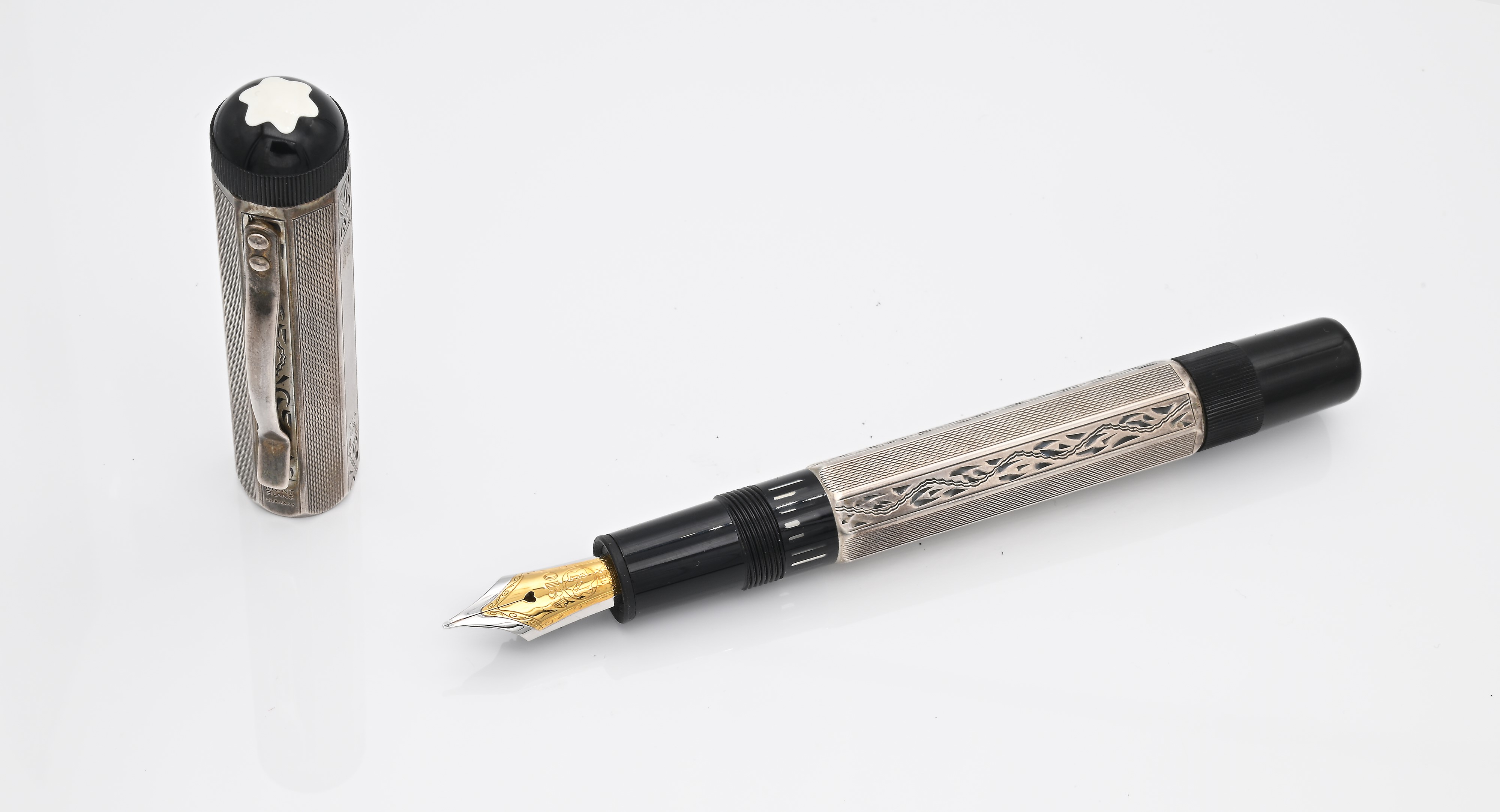 Montblanc Lorenzo De' Medici Patron Of Art Limited Edition Series 17276 - Penna Stilografica in A...