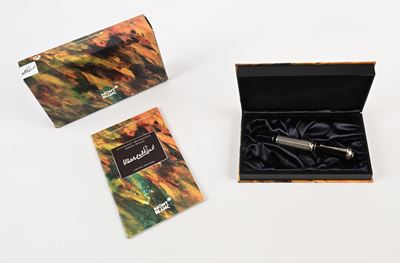 Montblanc Meisterstuck Marcel Proust Limited Edition 28654 - Penna Stilografica in Argento Sterli...