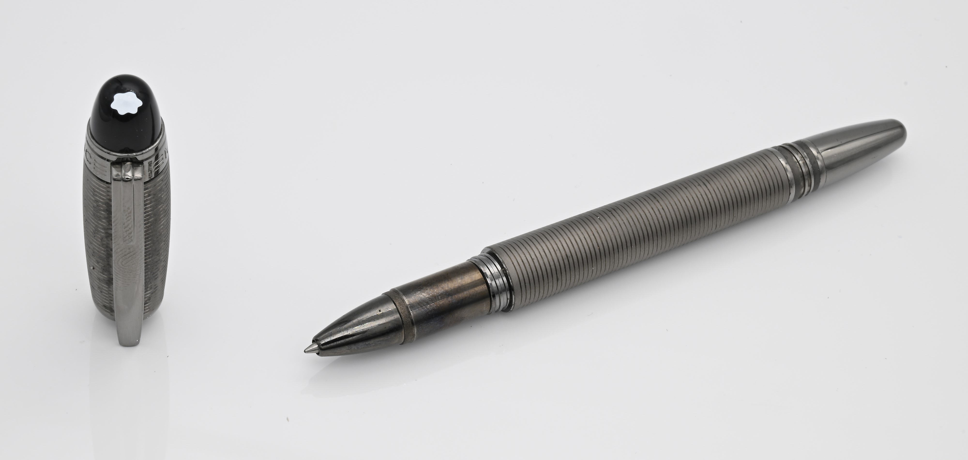 Montblanc Starwalker Midnight Black Metal 105649 - Penna a Sfera (mod. 25624)