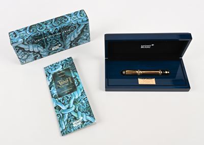 Montblanc Friedrich II The Great Limited Edition 28647 - Penna Stilografica Retrattile in Metallo...