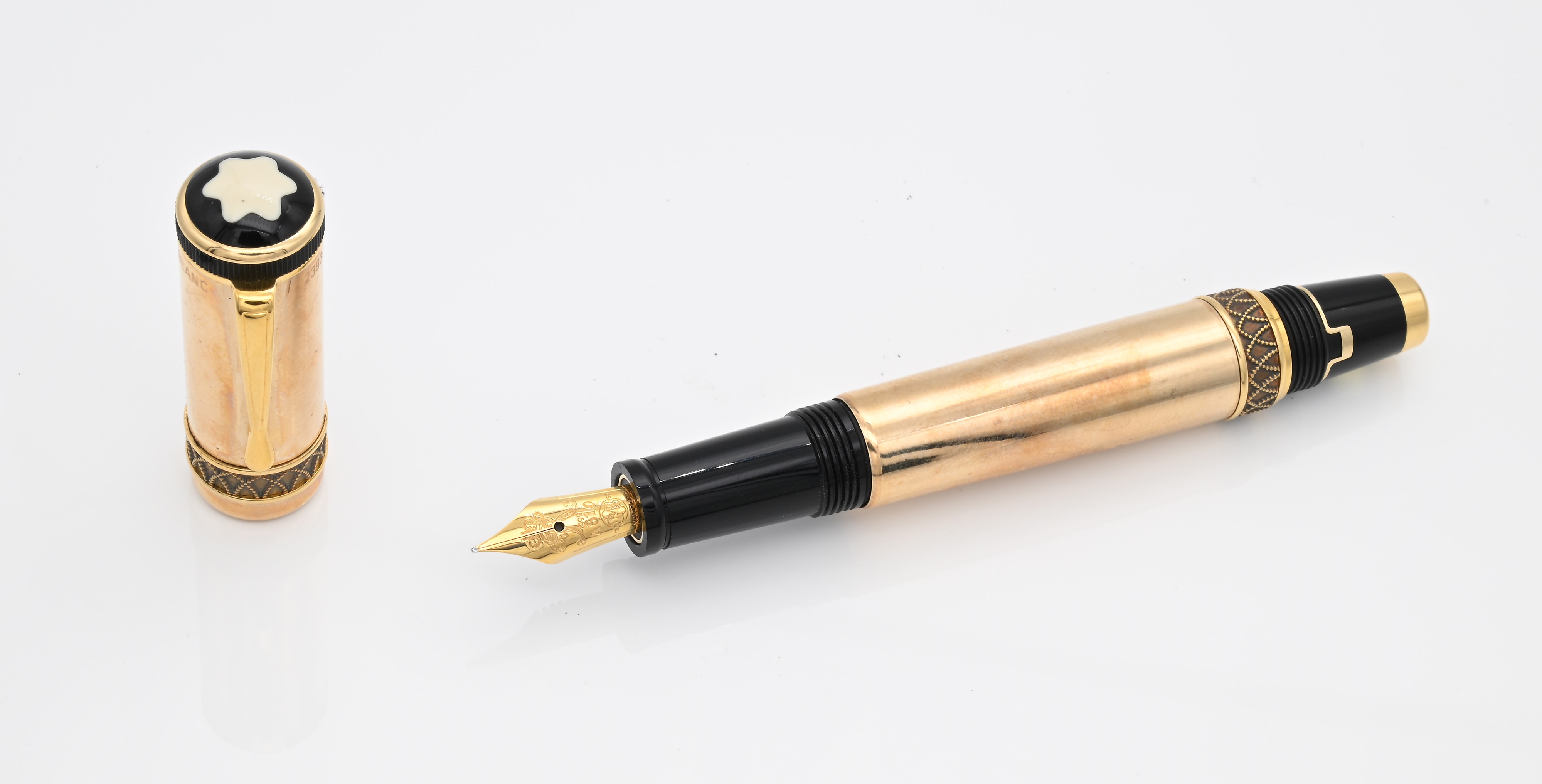 Montblanc Friedrich II The Great Limited Edition 28647 - Penna Stilografica Retrattile in Metallo...