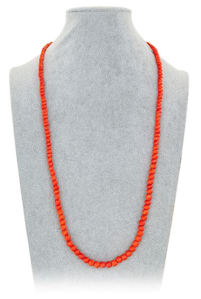 Collana a Laccio in Corallo