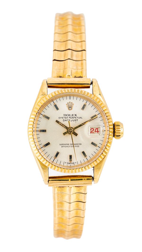 Rolex datejust lady in oro.