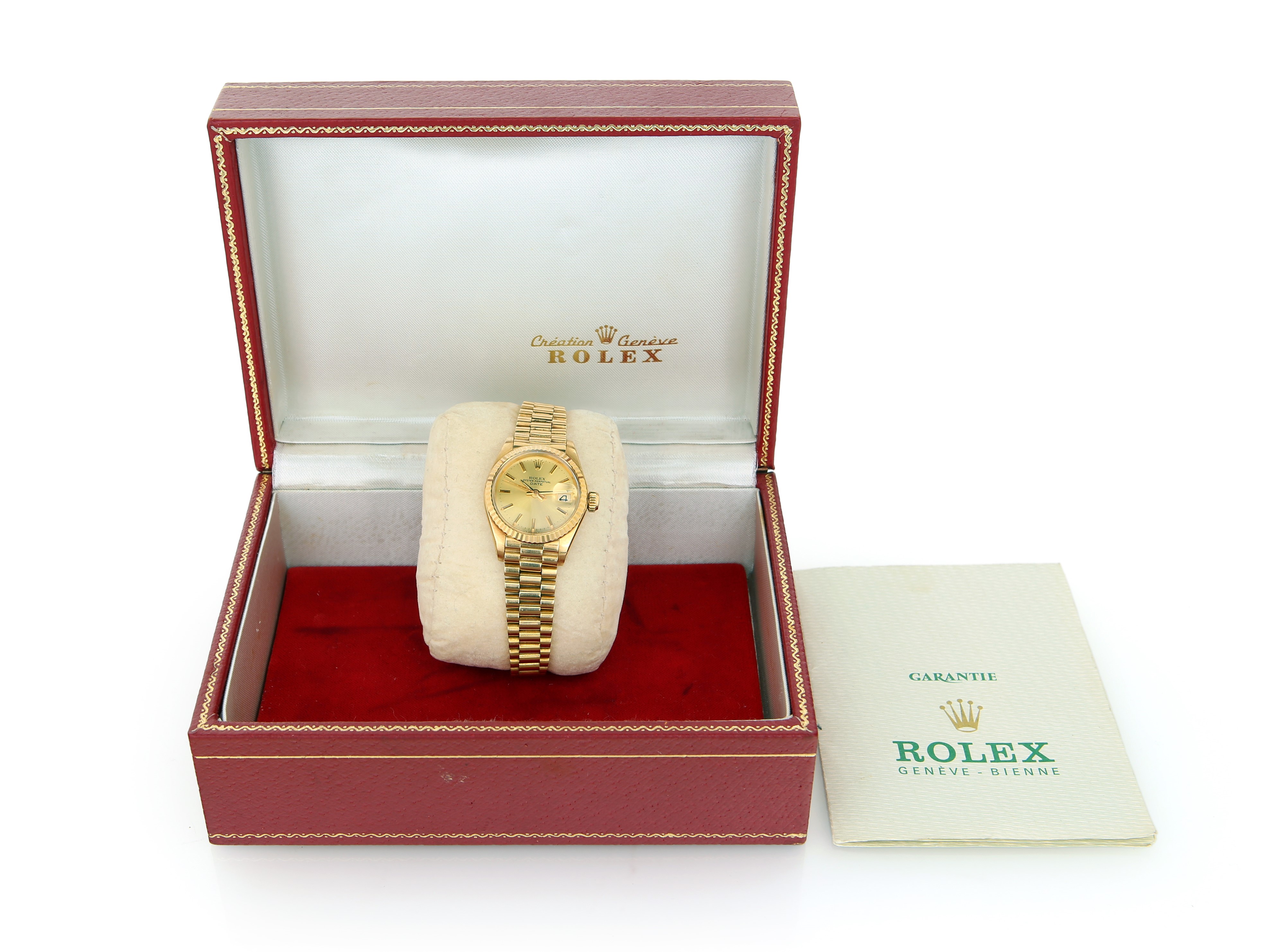 Rolex Oyster Perpetual Date, Orologio da Donna in Oro.