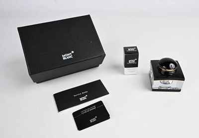 Montblanc Meisterstuck 13921 - Calamaio in Cristallo e Metallo con Beccuccio per Ricaricare (mod....