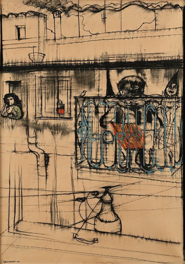 Luigi Guerricchio - Il balcone del palazzo