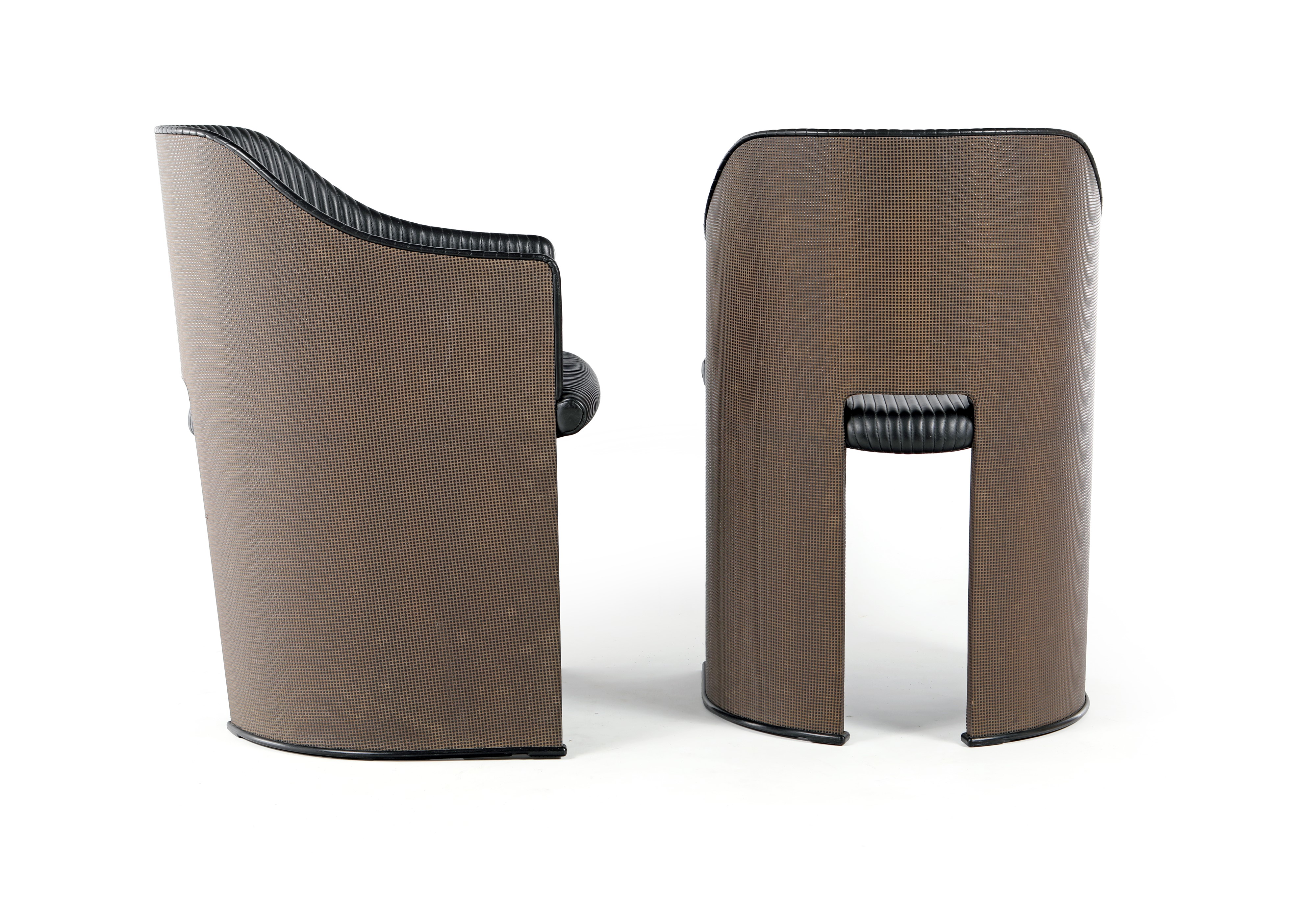 Afra e Tobia Scarpa - Due Poltroncine 8551 dalla Serie Artona per Maxalto B&b