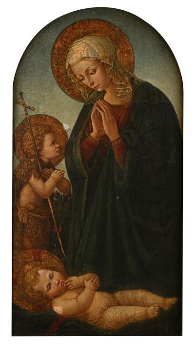 Madonna Col Bambino e San Giovannino