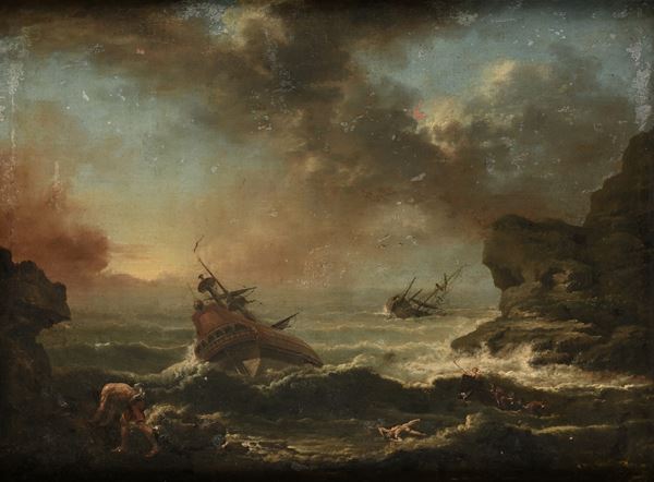 Naufragio sulla scogliera