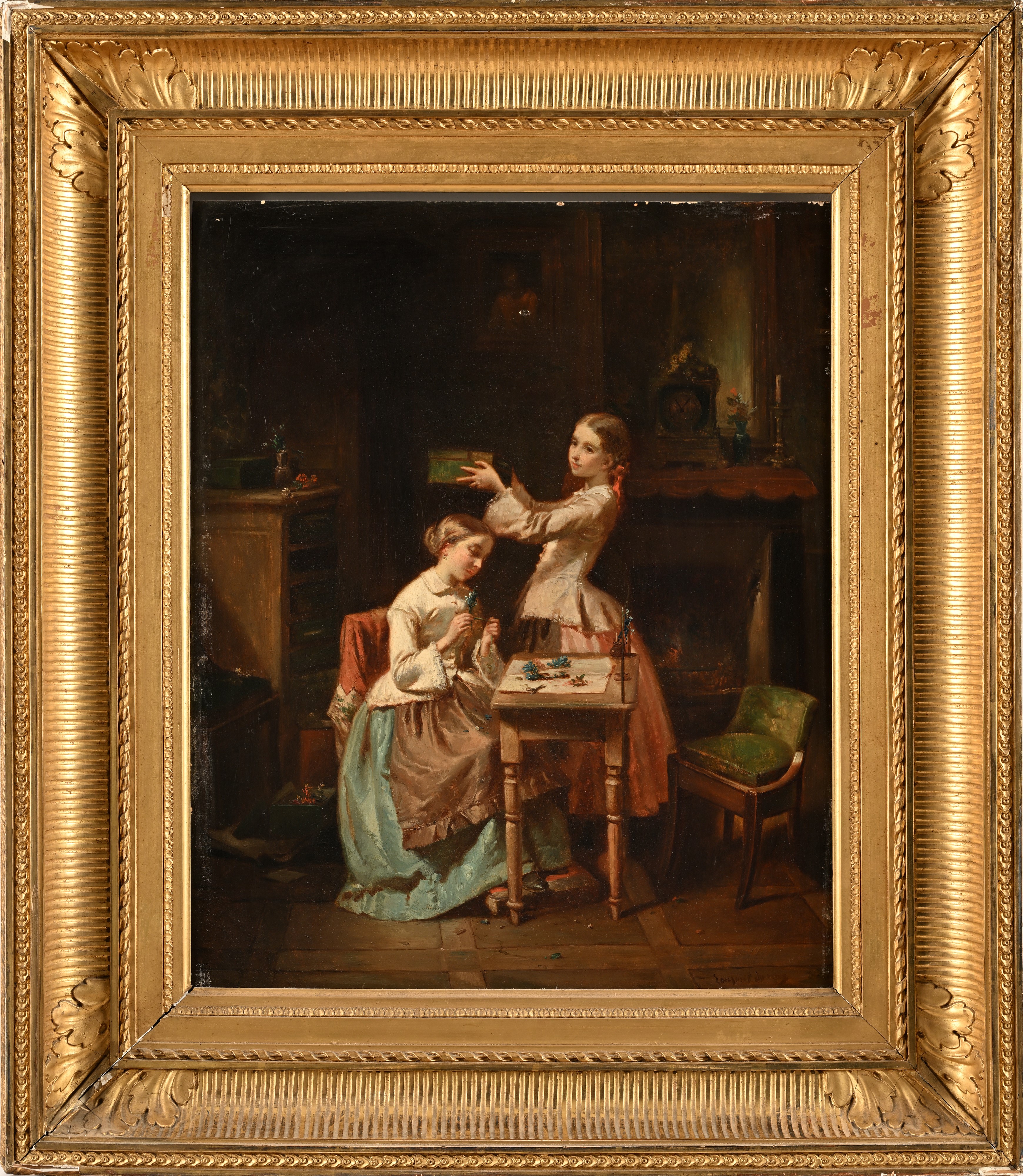François Louis Lanfant Detto Lanfant De Metz - Les Fleuristes