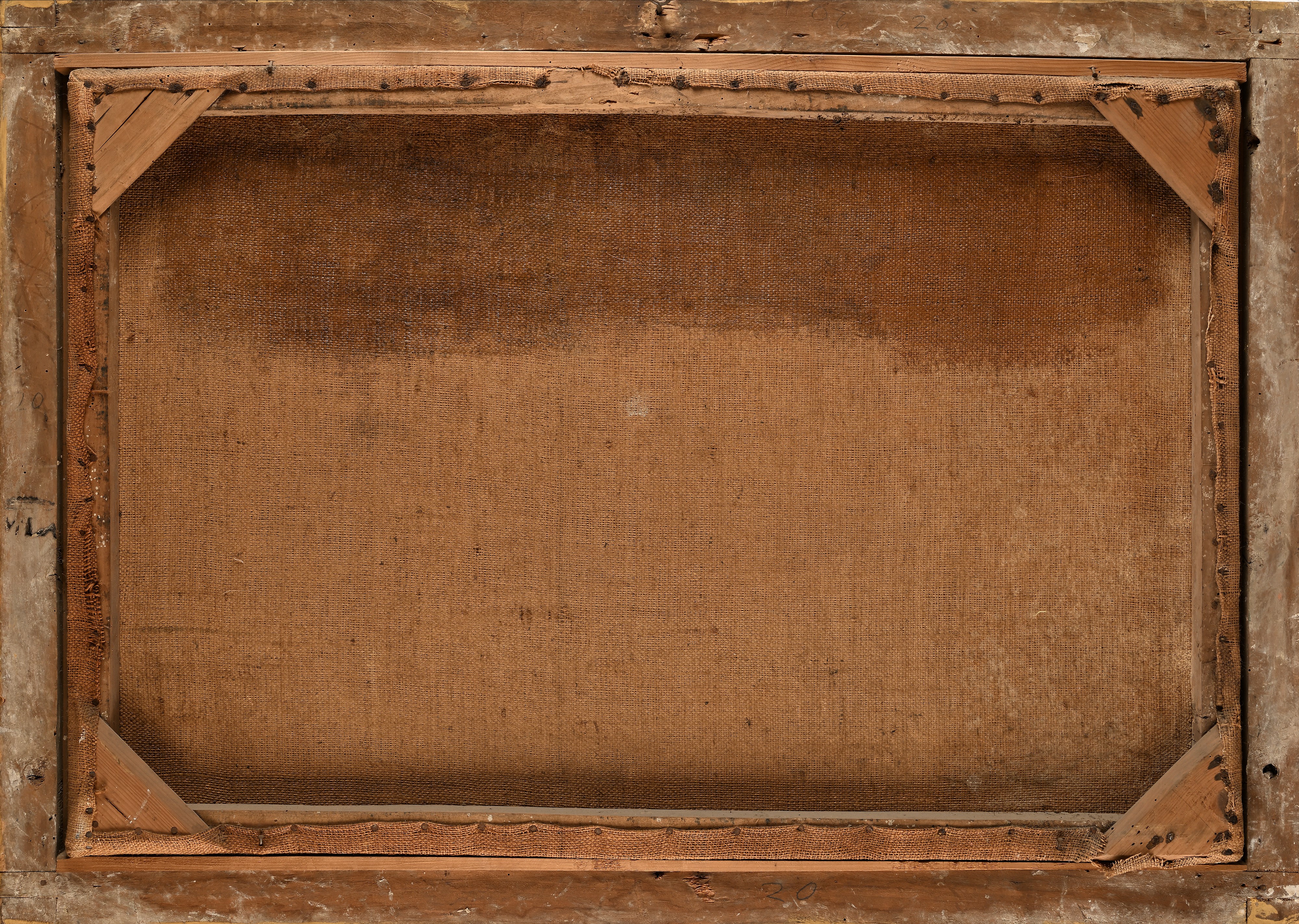 Paesaggio con rovine e figure