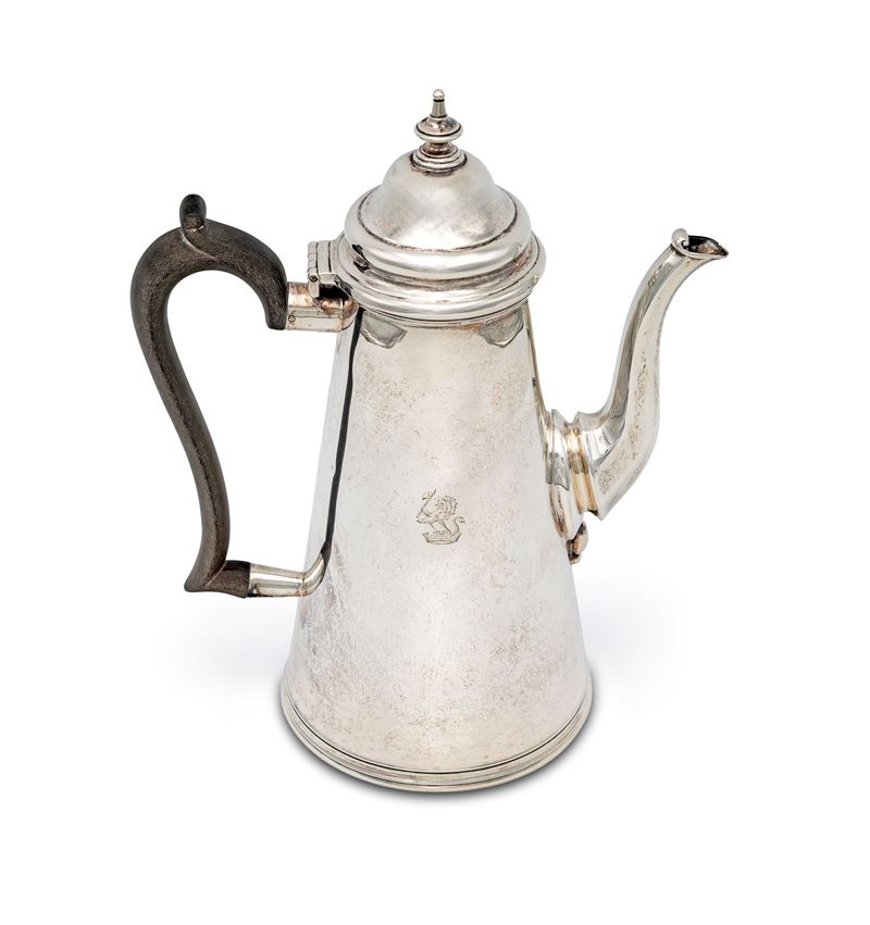Caffettiera in Argento, Londra, 1747