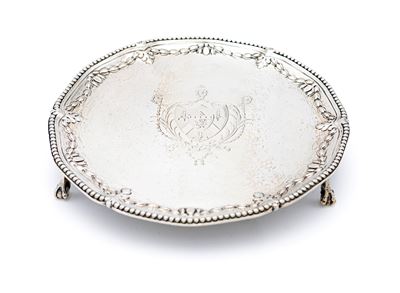 Piccolo Salver in Argento, Londra 1772