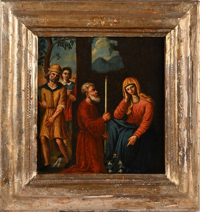 Santa Vergine con fedeli