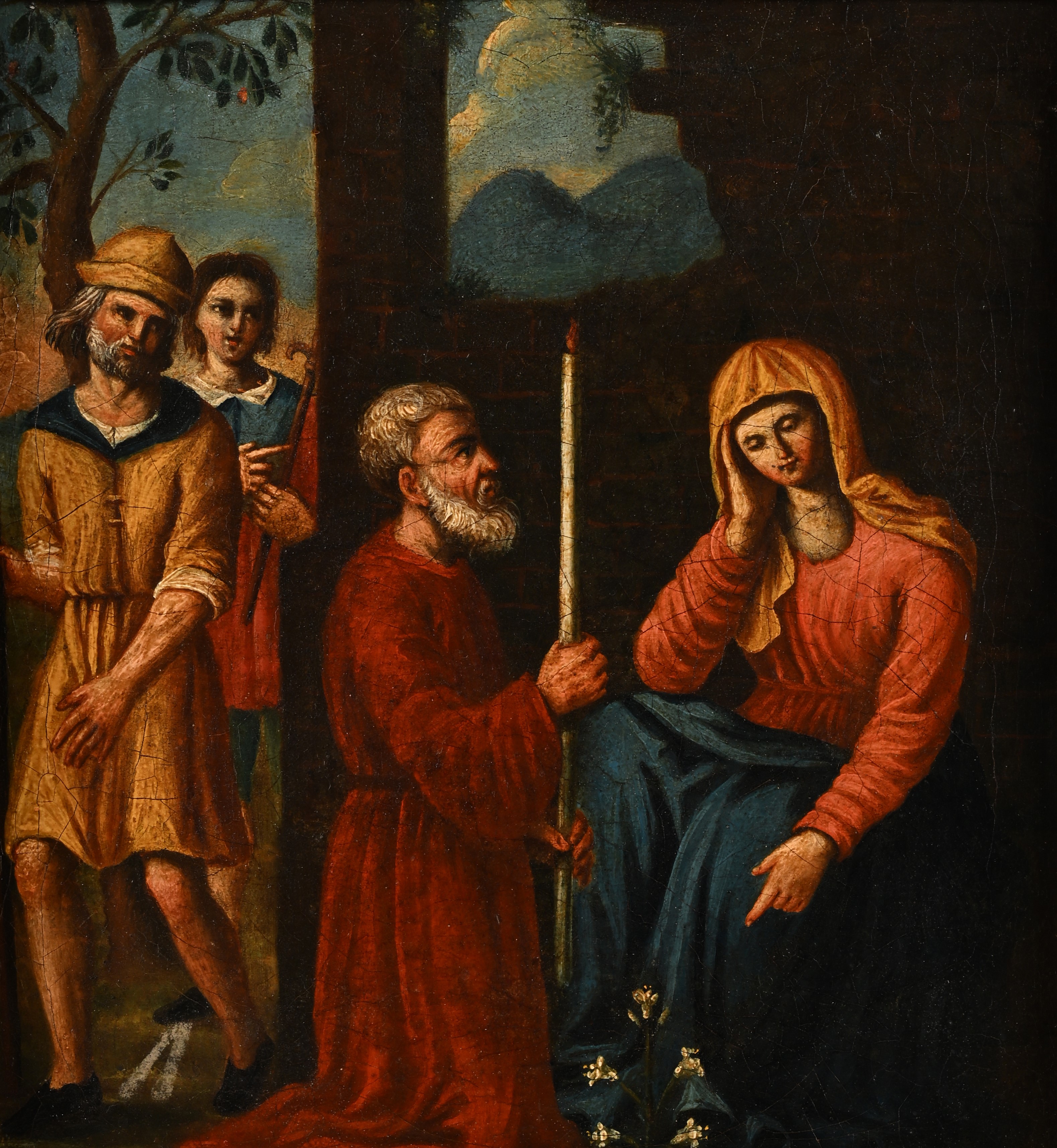 Santa Vergine con Fedeli