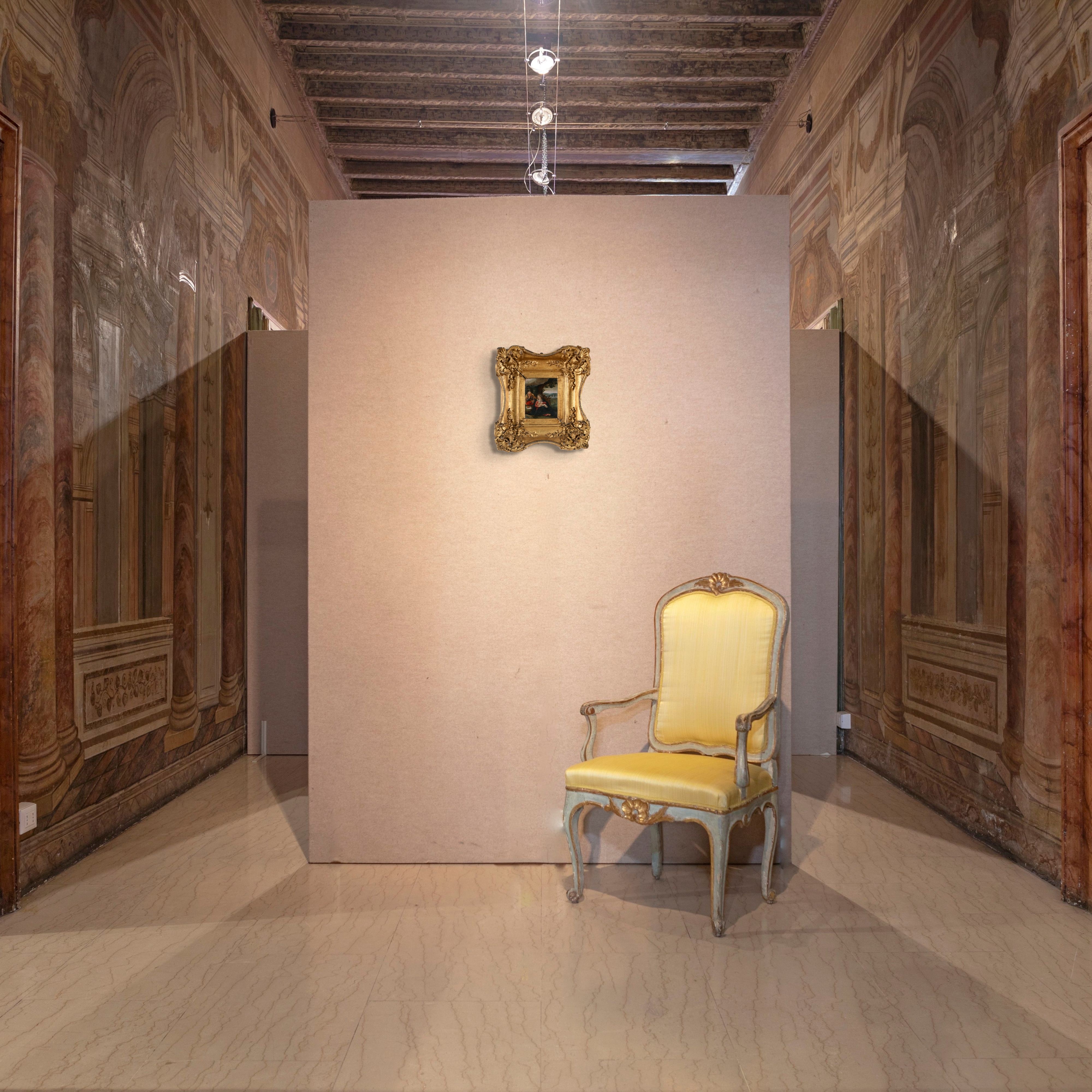 Riposo durante la fuga in Egitto