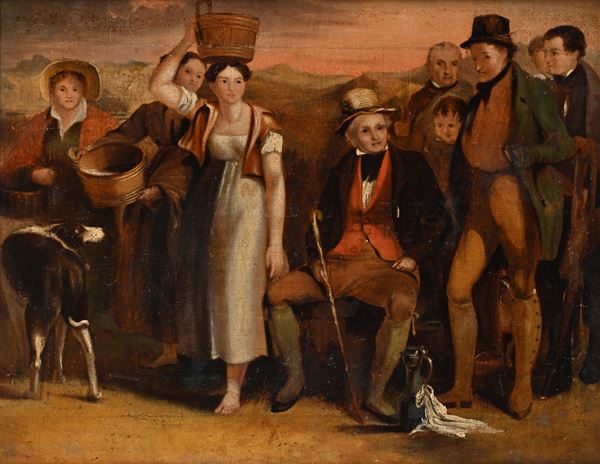 Ritratto di Sir Walter Scott e della sua famiglia