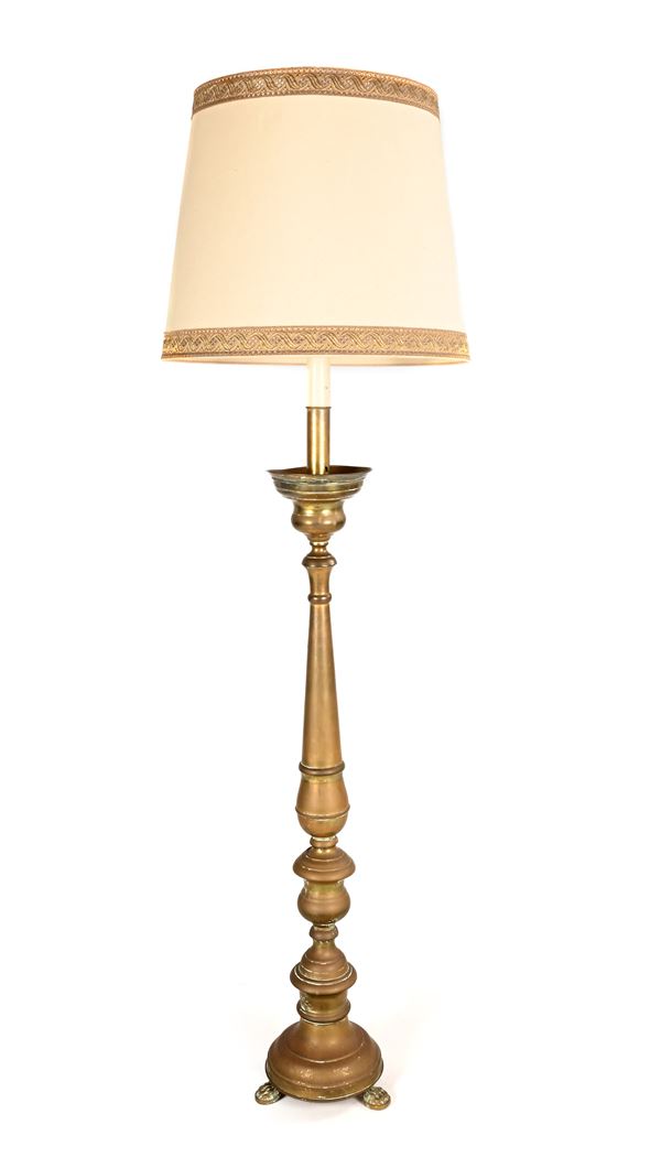 Torciera in ottone, XIX secolo