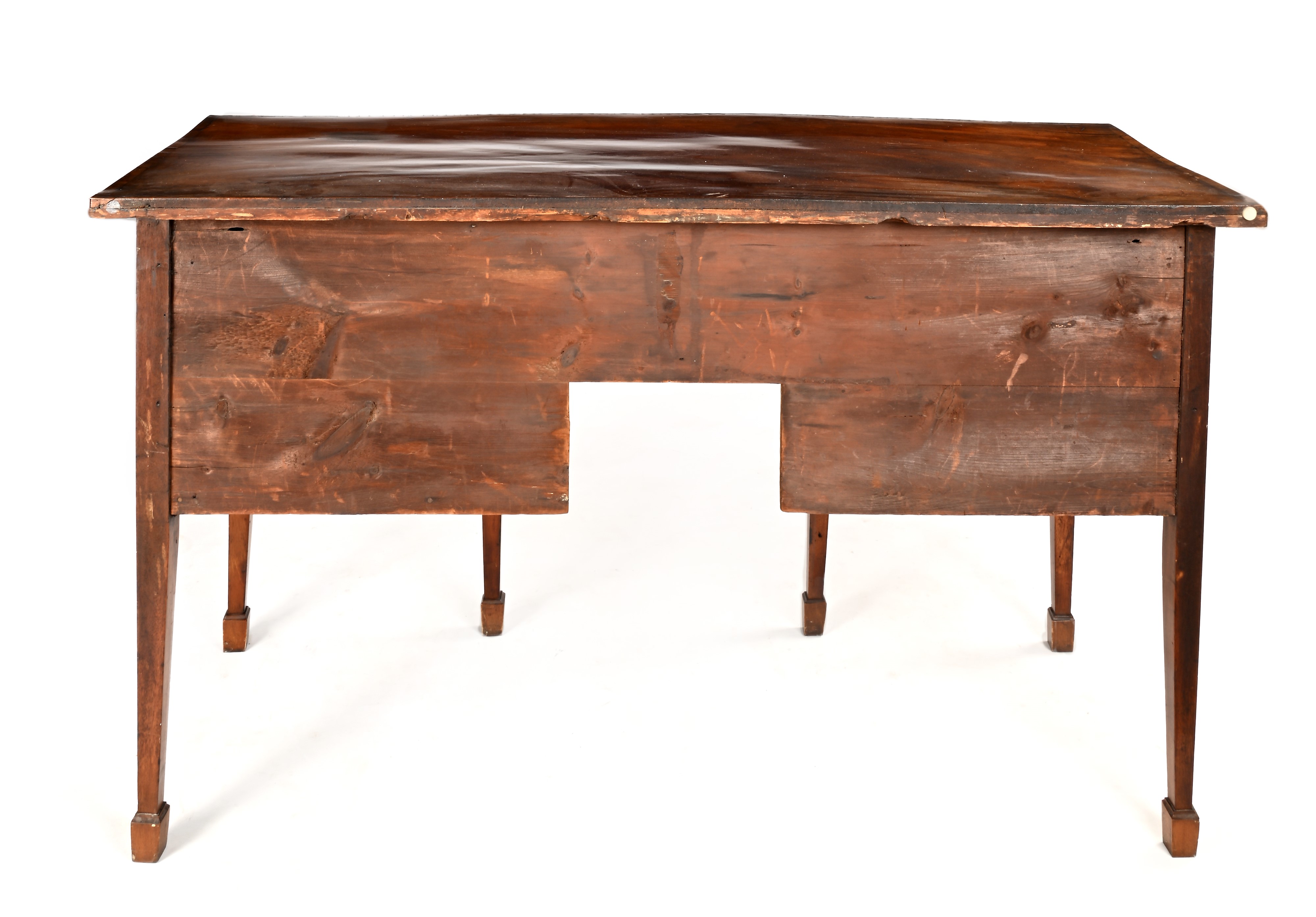 Sideboard in mogano con filettature ed intarsi in legni di frutto, Inghilterra, fine XVIII/inizio...