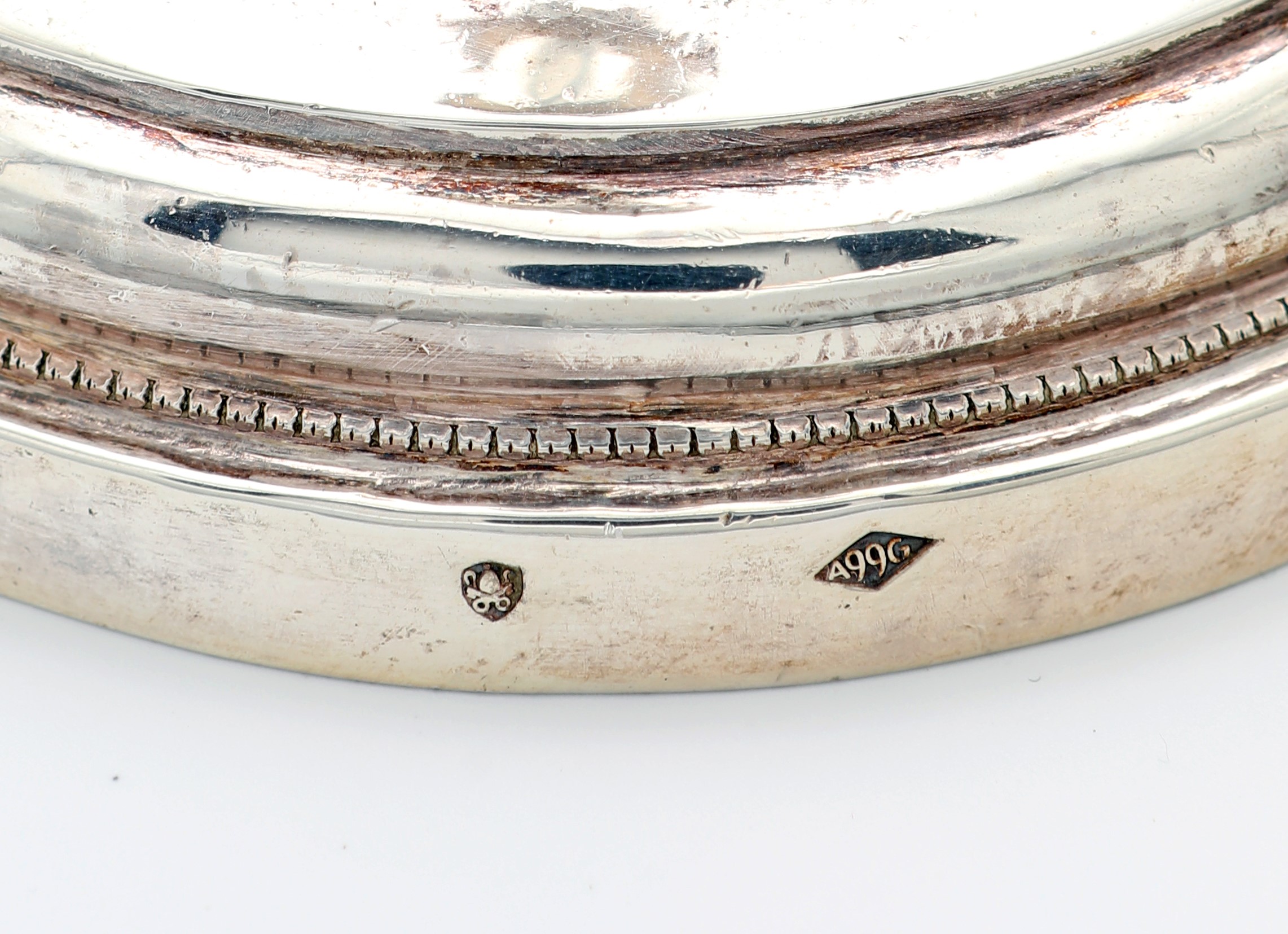Coppia di Candelieri in Argento, Roma 1815, Orafo Angelo Giannotti